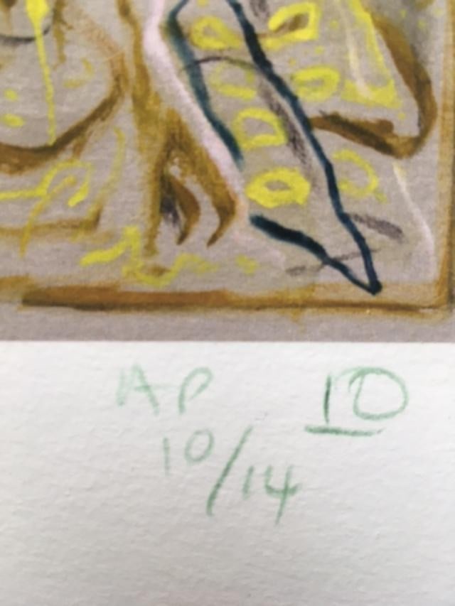 Billy Childish(b1959) 'The Moose' Signed, Editioned, Pigment Print, Artist Proof, 2012 - 2