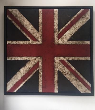 British School (20th Century) Pride of Britain ‘Union Jack’, Oil On Canvas, Statement, F: Title: British School (20th Century) Pride of Britain ‘Union Jack’, Oil On Canvas, Statement, Framed, 1999 Description: British School (20th Century) ‘UNION JACK’, oil on ca