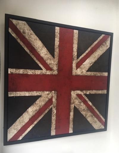 British School (20th Century) Pride of Britain ‘Union Jack’, Oil On Canvas, Statement, F - 4