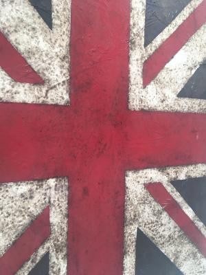 British School (20th Century) Pride of Britain ‘Union Jack’, Oil On Canvas, Statement, F - 5
