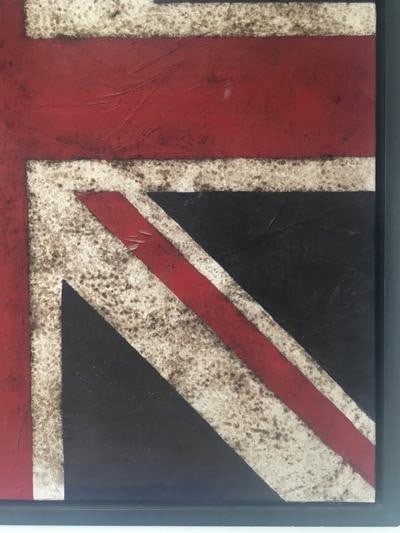British School (20th Century) Pride of Britain ‘Union Jack’, Oil On Canvas, Statement, F - 7
