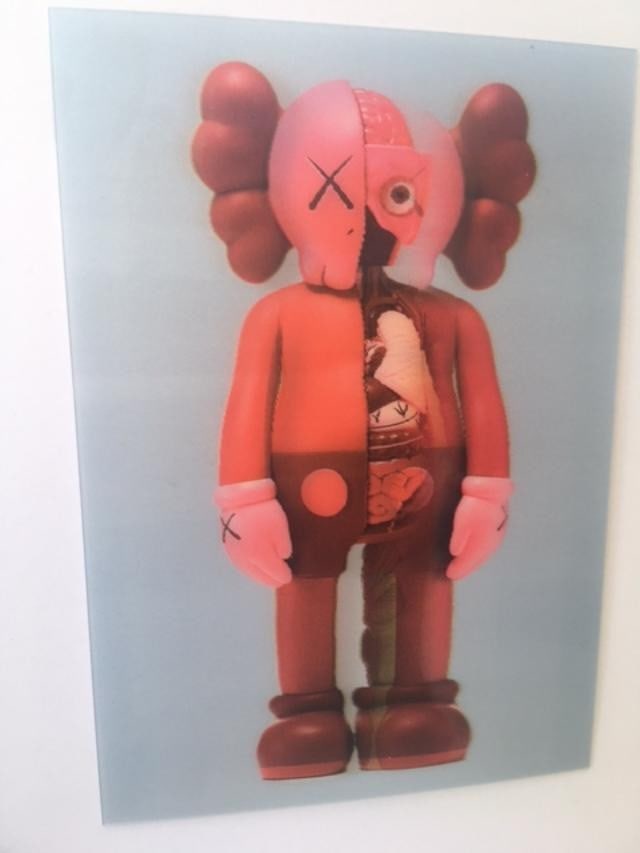 Kaws (b.1974) Import, 3D Lenticular Image Flayed Companion In Blush, Exhibition At NGV, Framed, 2... - 14