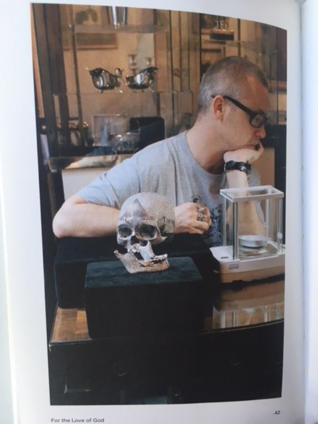 Damien Hirst (b 1965) For The Love God, Diamond Encrusted Skull, Hardback, 1st Ed, 2008, Sold Out - 12