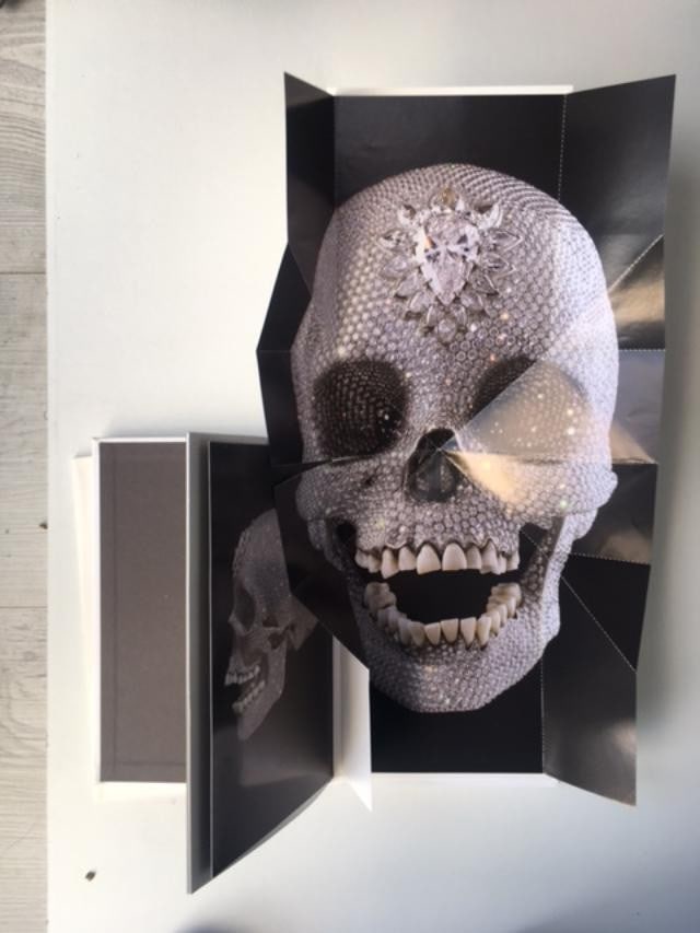 Damien Hirst (b 1965) For The Love God, Diamond Encrusted Skull, Hardback, 1st Ed, 2008, Sold Out - 2