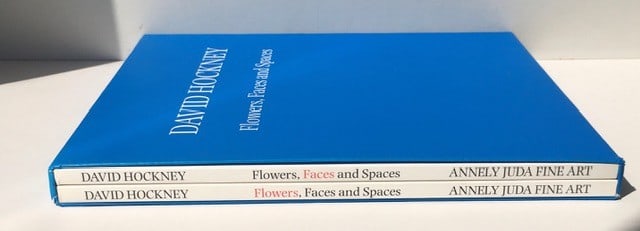 David Hockney (b 1937-2026) ‘Flowers, Faces and Spaces’ Two volume in Slipcase, Out of P - 6