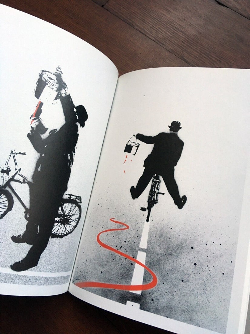 Nick Walker (b.1969) 'Boom Box Vandal' Screenprint In Blue & 1st Edition, A Sequence of Events - 14