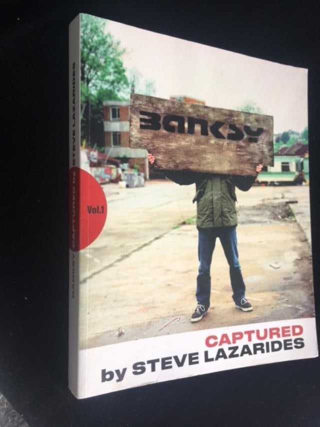 Banksy Captured (b1974) Volume 1, By Steve Lazarides, 1st Ed, Numbered 4884/5000, Sold Out - 5