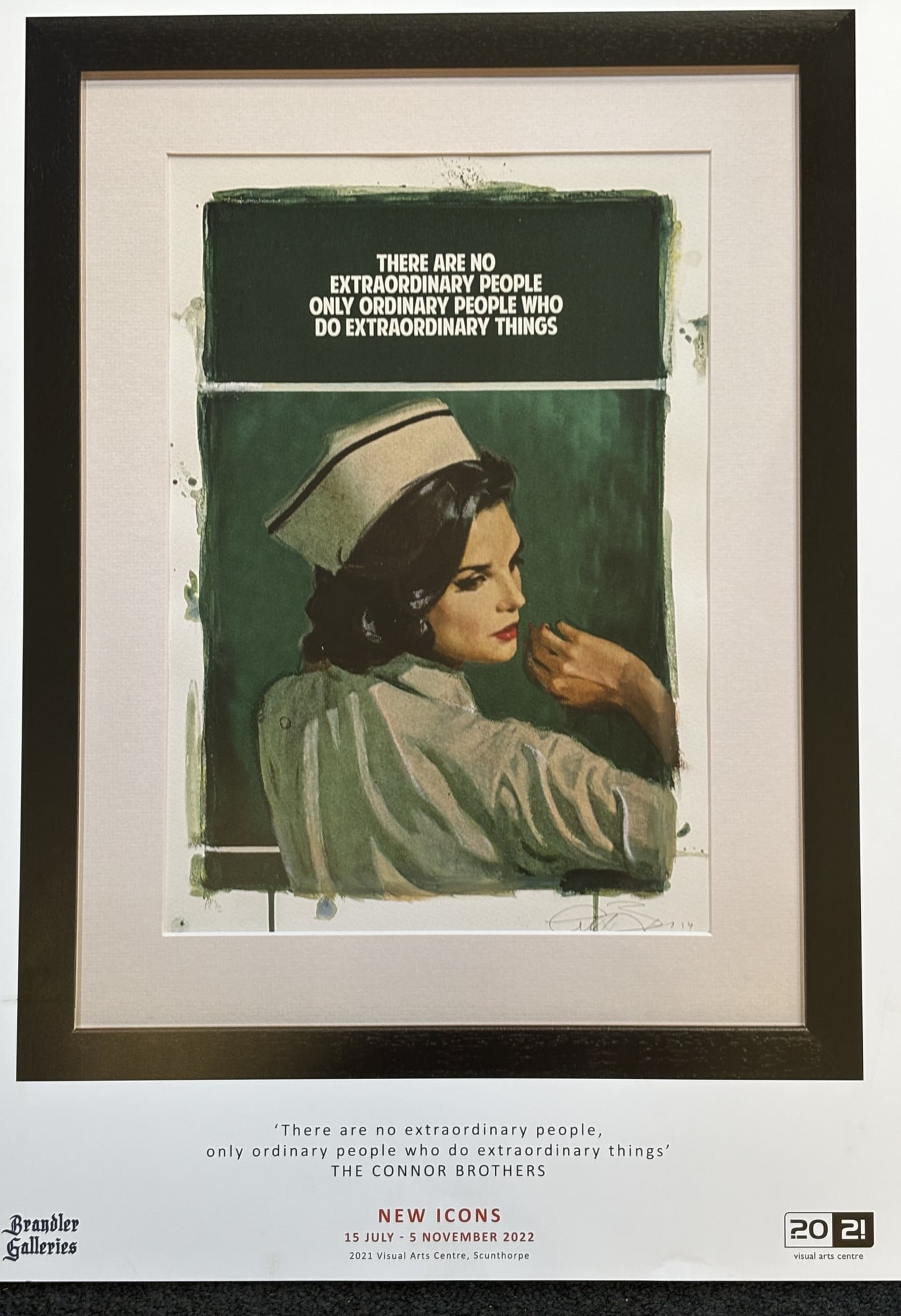 The Connor Brothers Signed Limited Edition (200) Nurse 70 x 50cm Free Post In UK (1 of 1)