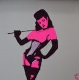 Bambi (B1979) ‘Exotica’ Screen Print, Signed, Editioned, 2012 Hand Finished In Pink Glit - 11