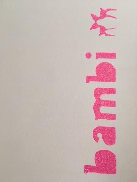 Bambi (B1979) ‘Exotica’ Screen Print, Signed, Editioned, 2012 Hand Finished In Pink Glit - 7