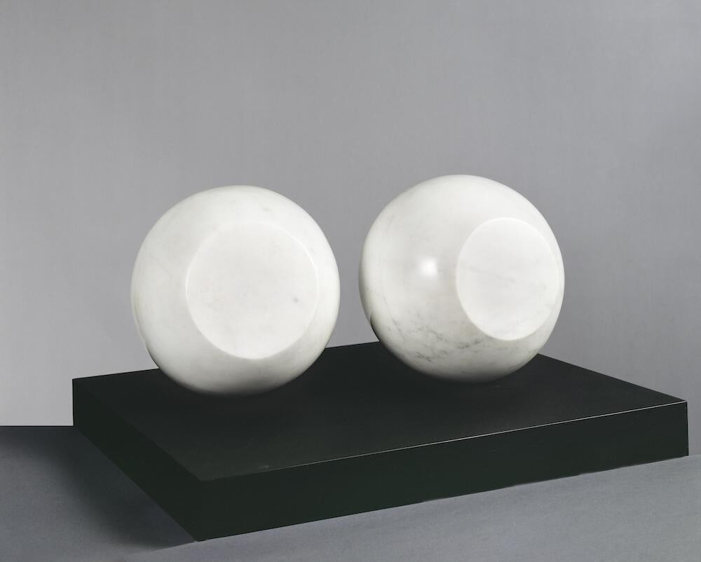 Barbara Hepworth (1903-75) Maquette of BH 562 'Two Spheres In Orbit' Sculpture From (1973) - 10