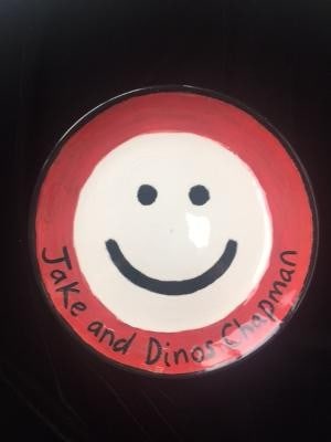 Jake and Dinos Chapman (b.1962 & 1966)‘Smileandtheworldsmileswithyou’ Wall Decoration, 2: Title: Jake and Dinos Chapman (b.1962 & 1966)‘Smileandtheworldsmileswithyou’ Wall Decoration, 2018 Description: Jake and Dinos Chapman (b.1962 & 1966)‘Smileandtheworldsmil