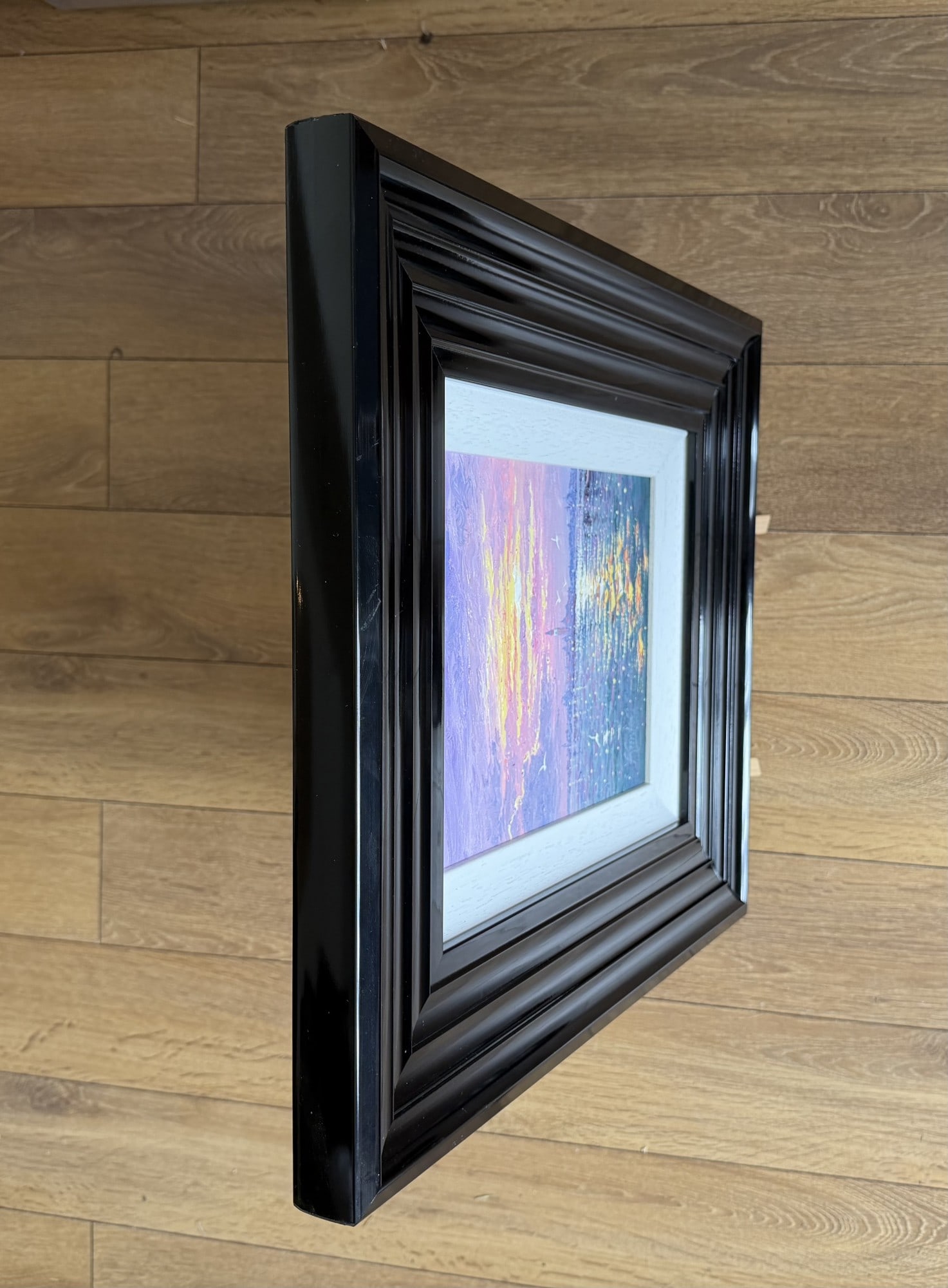 'Morning Sparkle Grand Canal Venice' Original Oil On Canvas By Andrew Grant Kurtis - 6