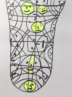 David Shrigley(b 1968)‘Complexity of the Foot’ Hand finished, Lithograph, Special Editio - 3
