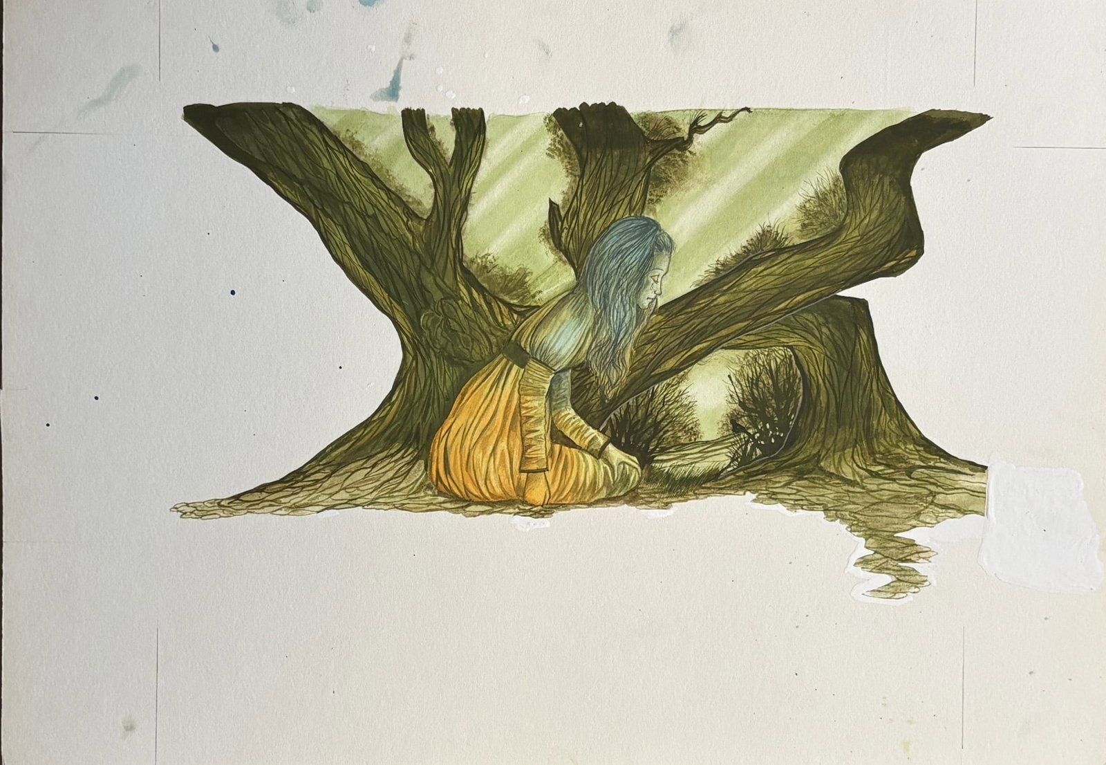 Snow White Original Vintage 1970's Book Artwork & COA & Copy of Page Free Post In UK: Title: Snow White Original Vintage 1970's Book Artwork & COA & Copy of Page Free Post In UK Description: This is the original, hand painted artwork for this vintage classic printed in the