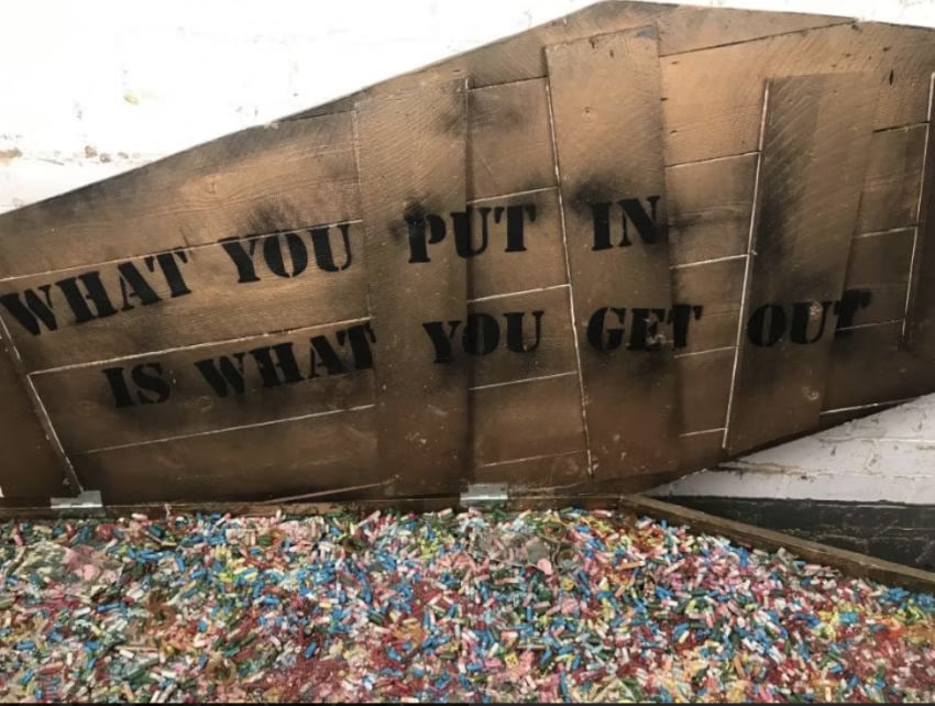Title: You get out what you put in Description: Maximilian Wiedemann "You get out what you put in, - 6