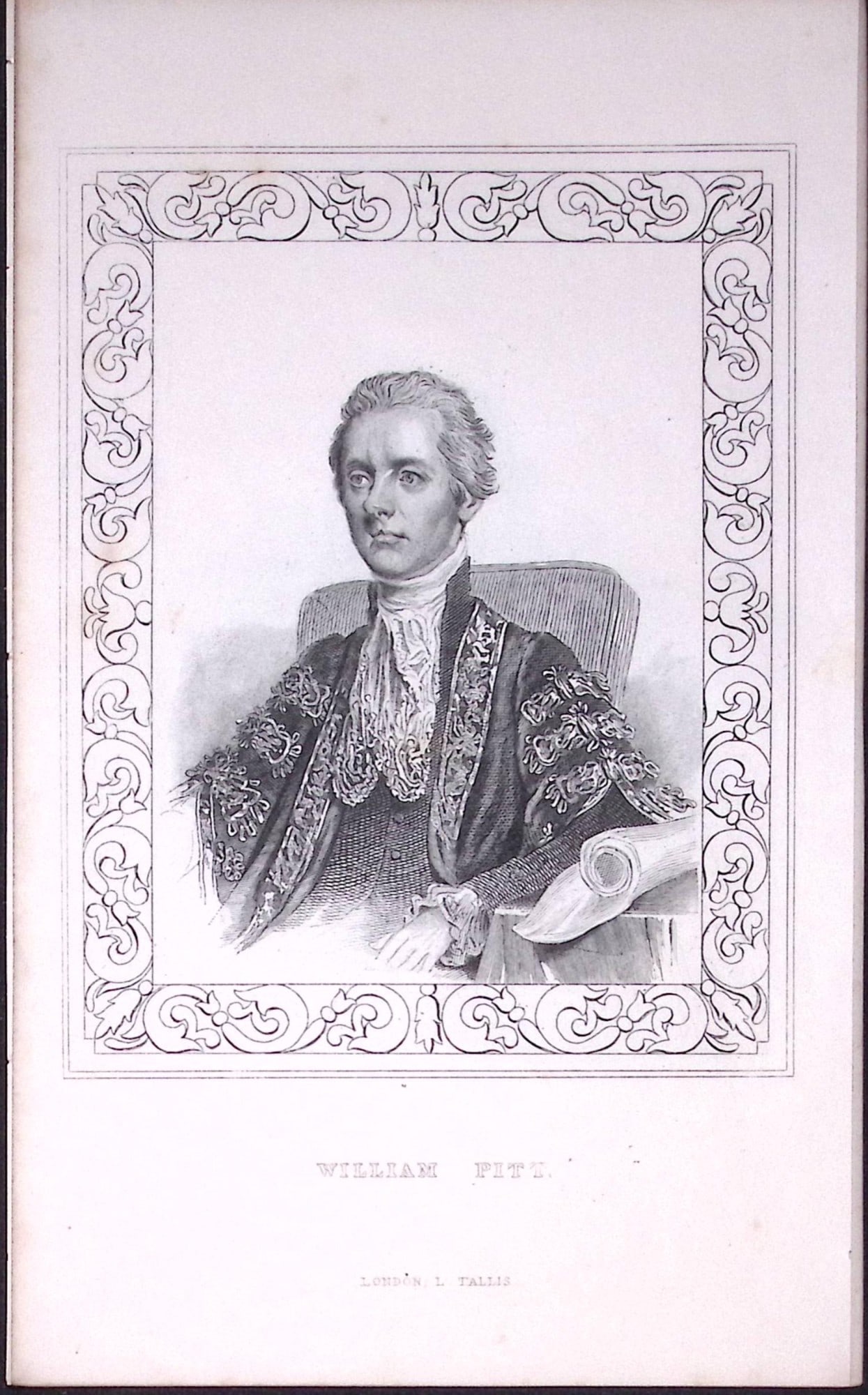 William Pitt Portrait Antique 180 Years-Old Copper Plate Print-110: Title: William Pitt Portrait Antique 180 Years-Old Copper Plate Print-110 Description: William Pitt Portrait Antique 180 Years-Old Copper Plate Print-110 This Antique Copper Plate Engraving Has