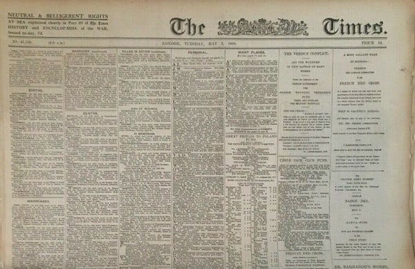 Irish Easter Rising 1916 Padraig Pearse Letter of Surrender, GPO In Ruins Rare Newspaper - 12
