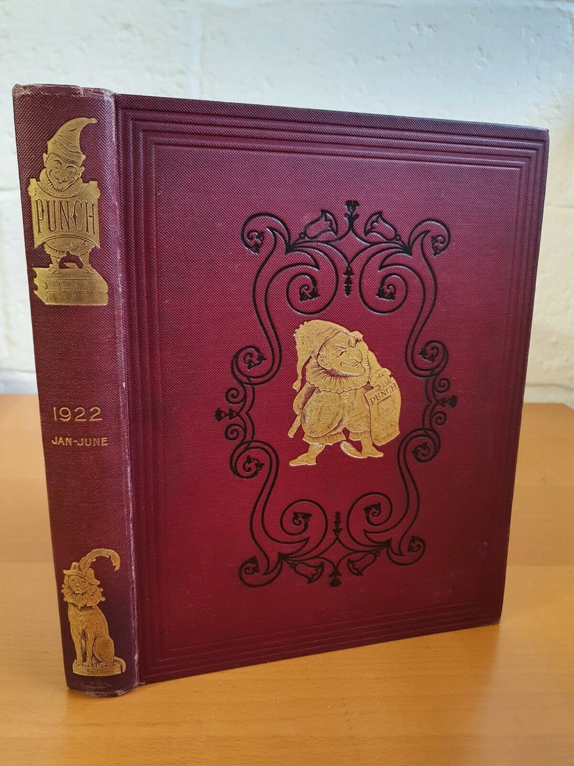 Michael Collins 4 Rare Prints Irish Civil War 1922 Bound Punch Book.: Title: Michael Collins 4 Rare Prints Irish Civil War 1922 Bound Punch Book. Description: Michael Collins 4 Rare Prints Irish Civil War 1922 Bound Punch Book. Complete Album Punch Magazine Jan-June