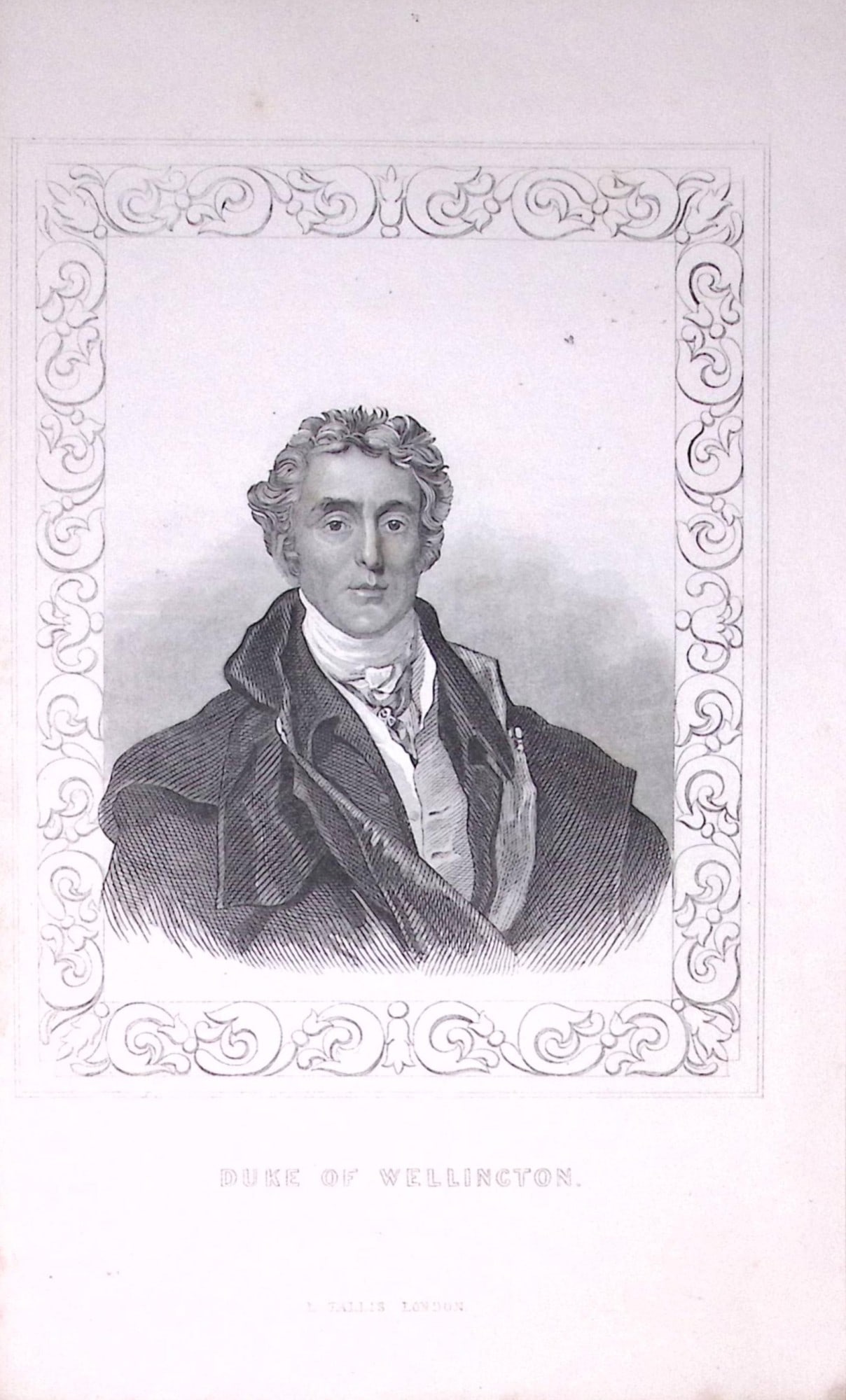 Duke of Wellington Portrait Antique 180 Years-Old Copper Plate Print-112: Title: Duke of Wellington Portrait Antique 180 Years-Old Copper Plate Print-112 Description: This Antique Copper Plate Engraving Has Been Removed from an Antique Edition of. Thomas Dugdale Curi