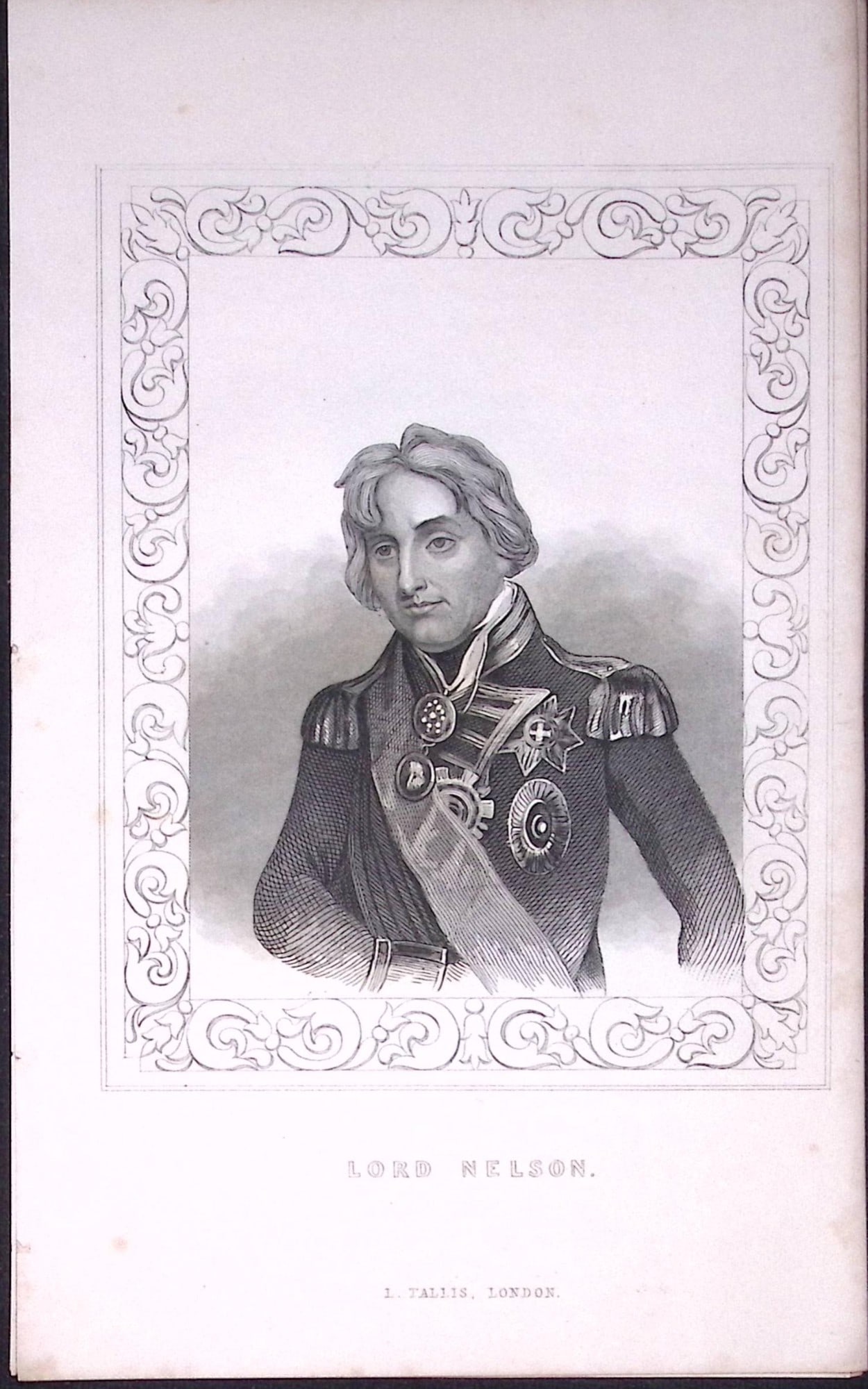 Lord Horatio Nelson Portrait Antique 180 Years-Old Copper Plate Print-111: Title: Lord Horatio Nelson Portrait Antique 180 Years-Old Copper Plate Print-111 Description: This Antique Copper Plate Engraving Has Been Removed from an Antique Edition of. Thomas Dugdale Cur