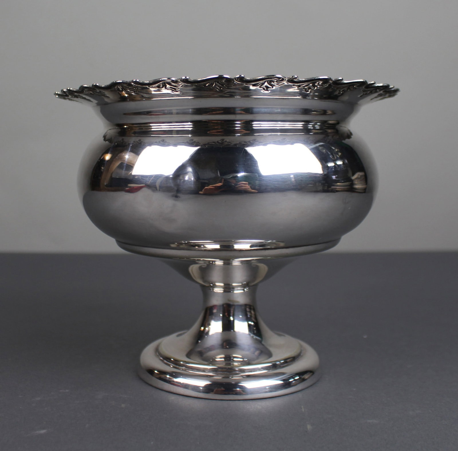 Vintage Silver Plated Footed Centrepiece Bowl - 3
