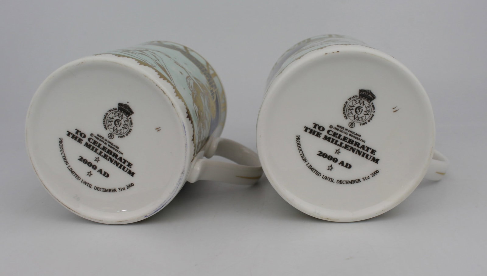 Collection of Royal Worcester Millennium Pieces - 7