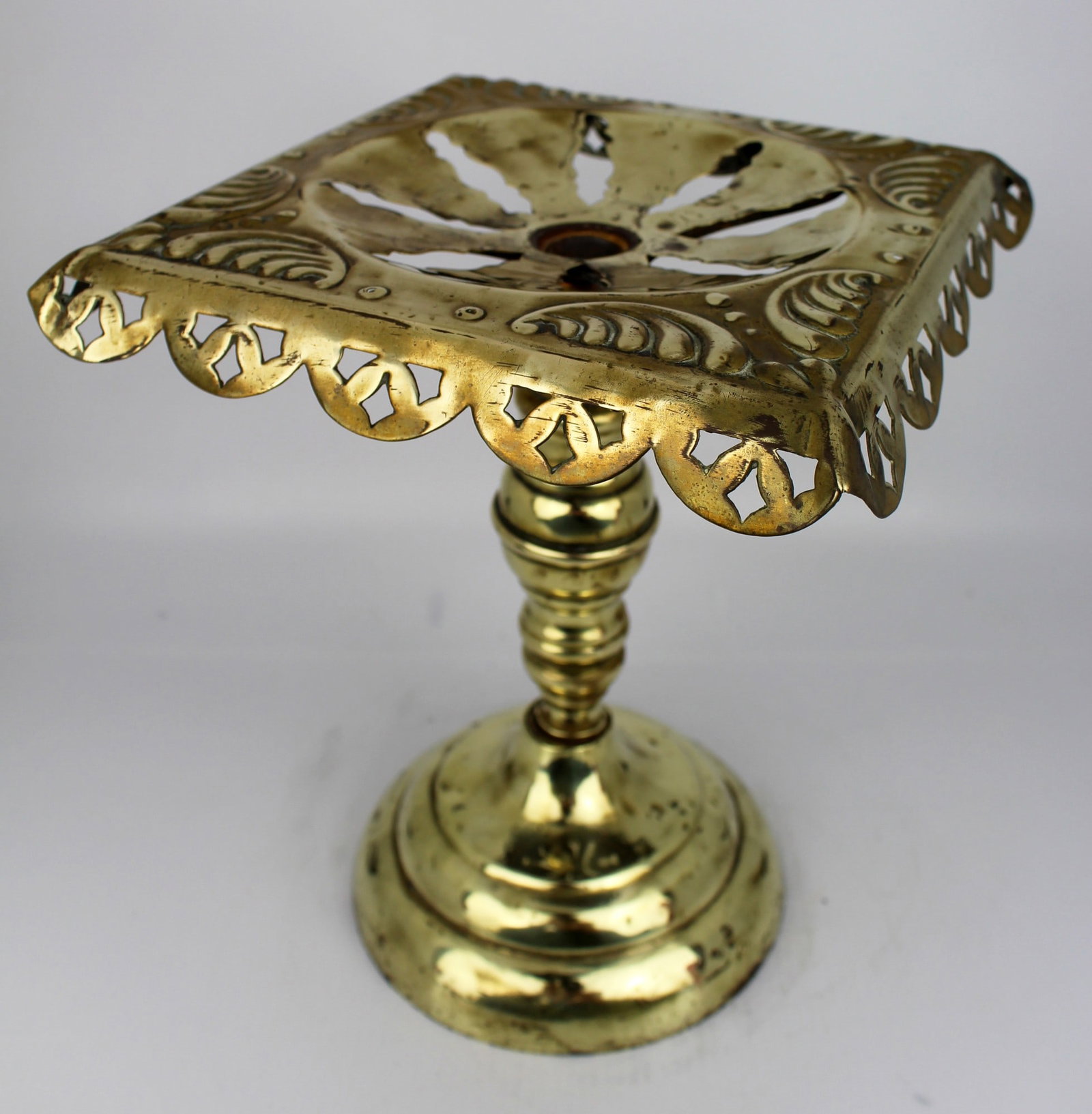 Antique Georgian Brass Trivet - 2