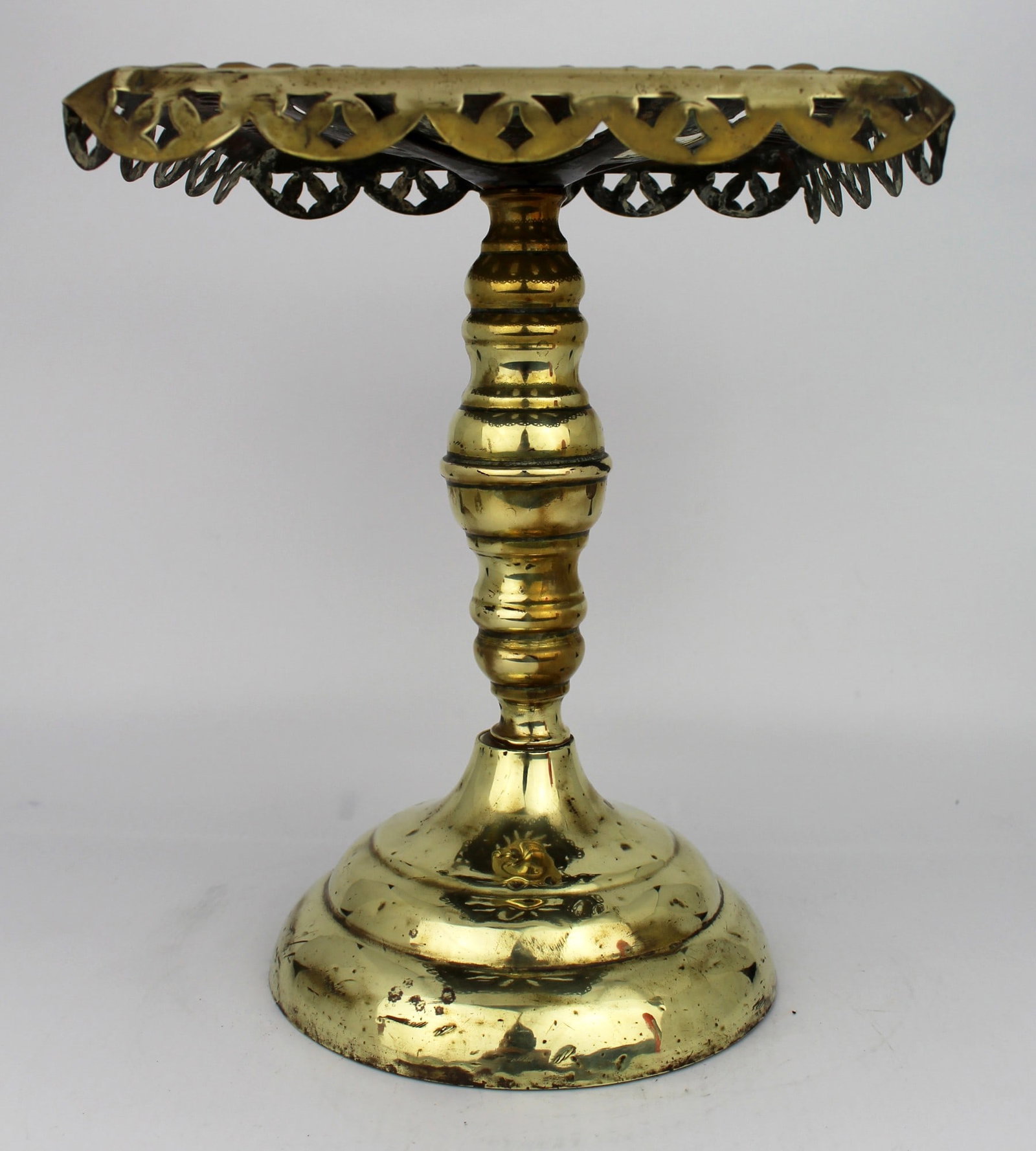 Antique Georgian Brass Trivet - 4