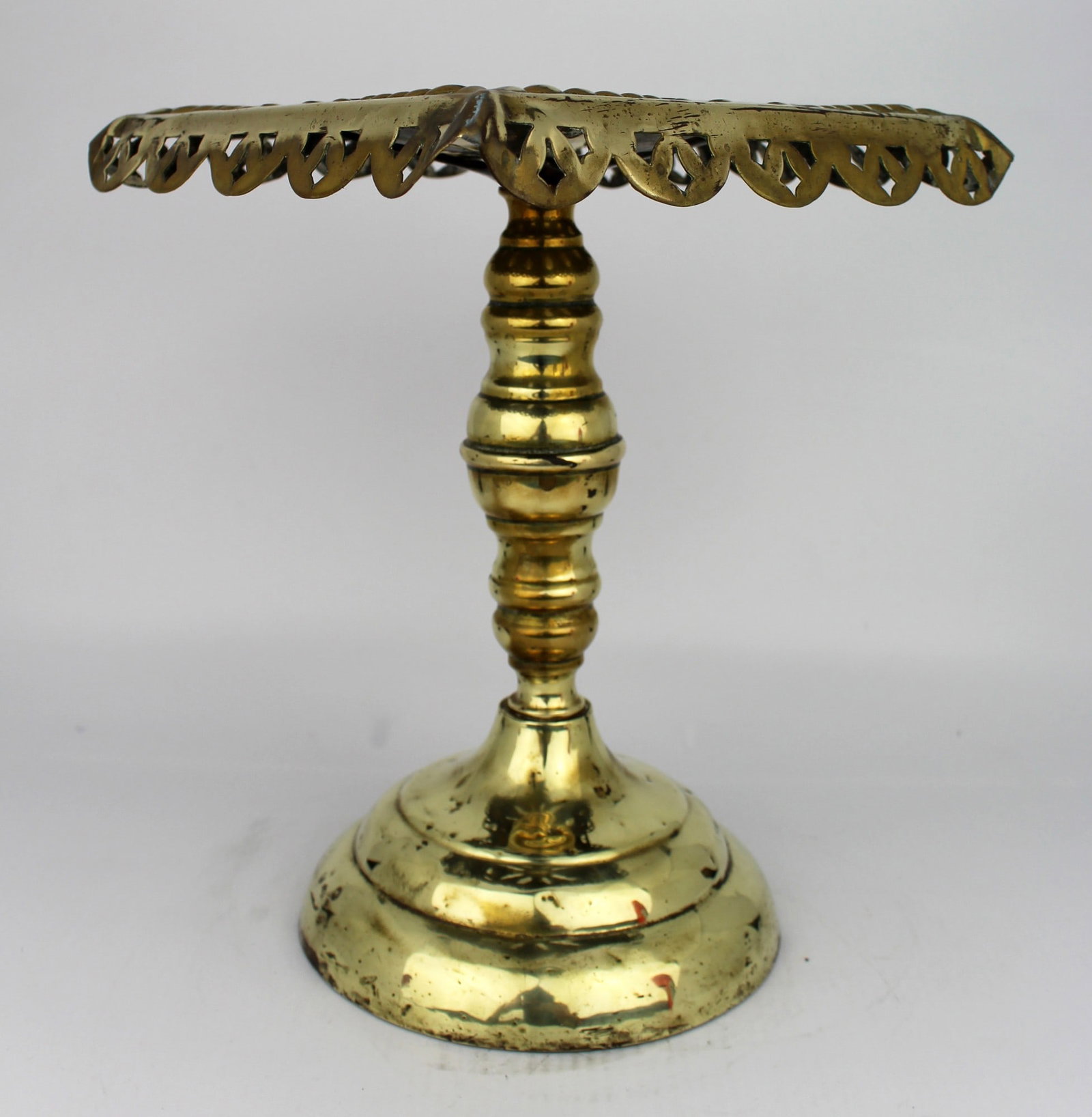 Antique Georgian Brass Trivet - 5