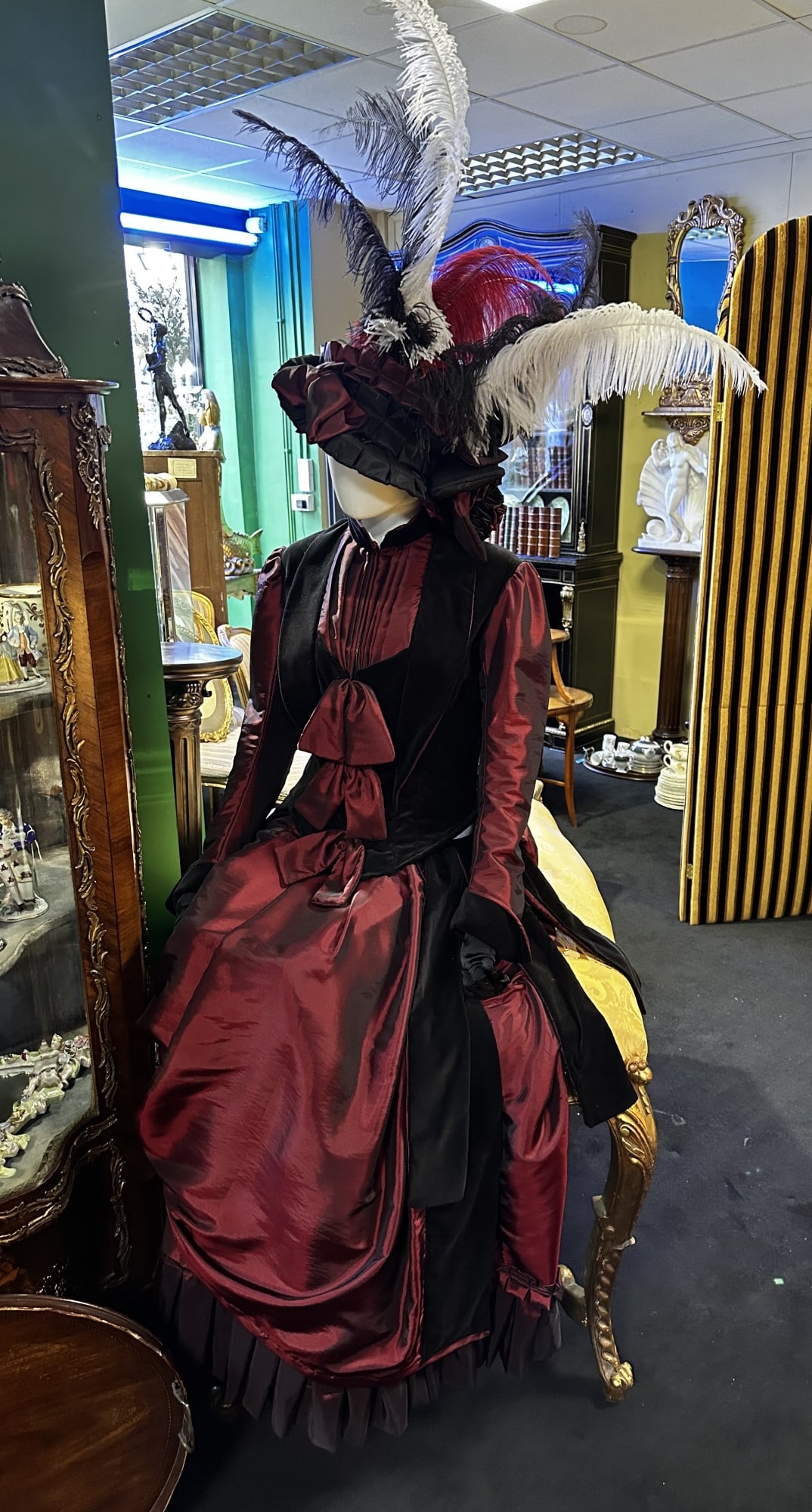Museum Quality Replica Victorian Dress Mannequin (1 of 1)