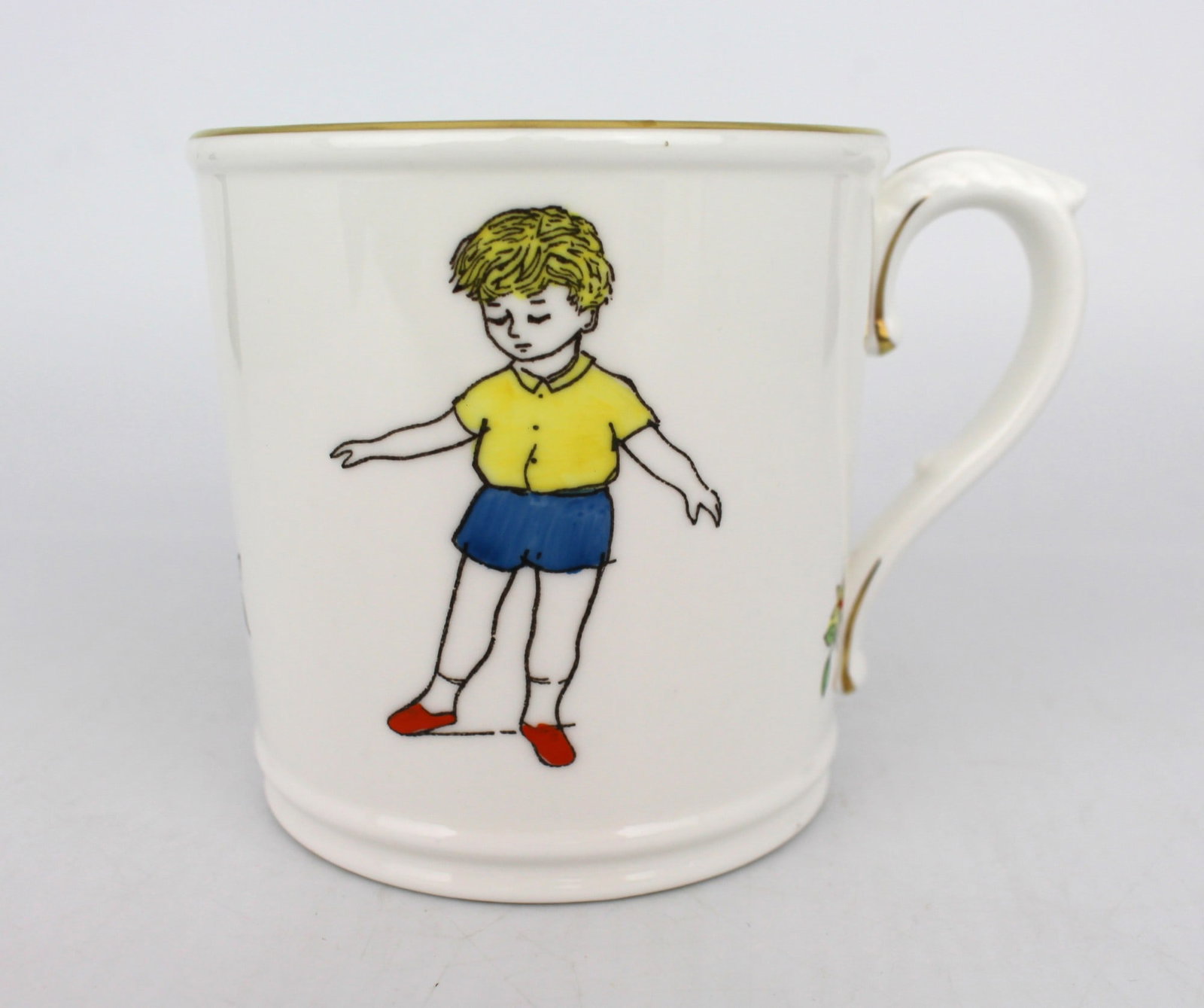 Pair of Royal Worcester “Days of the Week” Tankards - 3