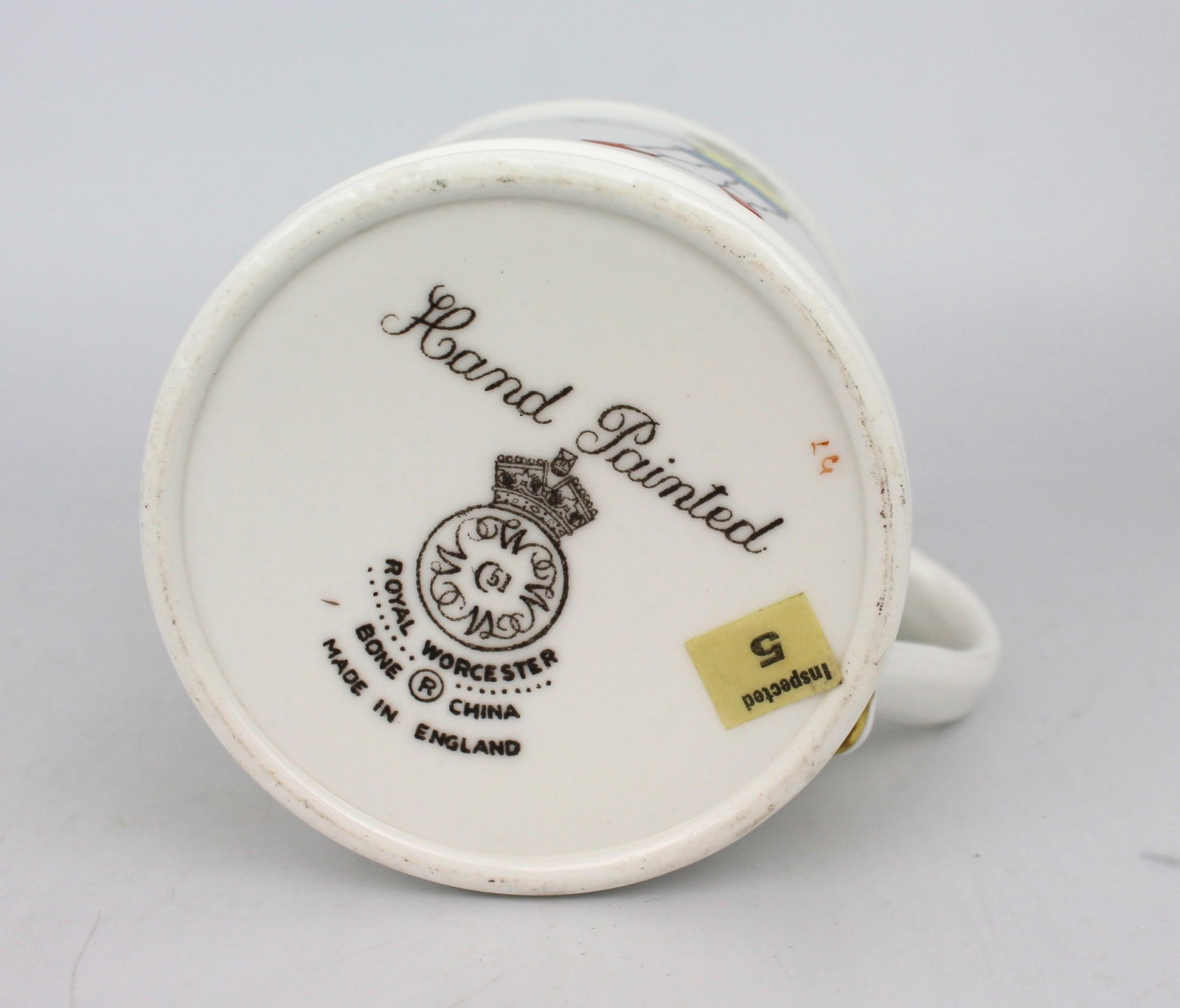 Pair of Royal Worcester “Days of the Week” Tankards - 4
