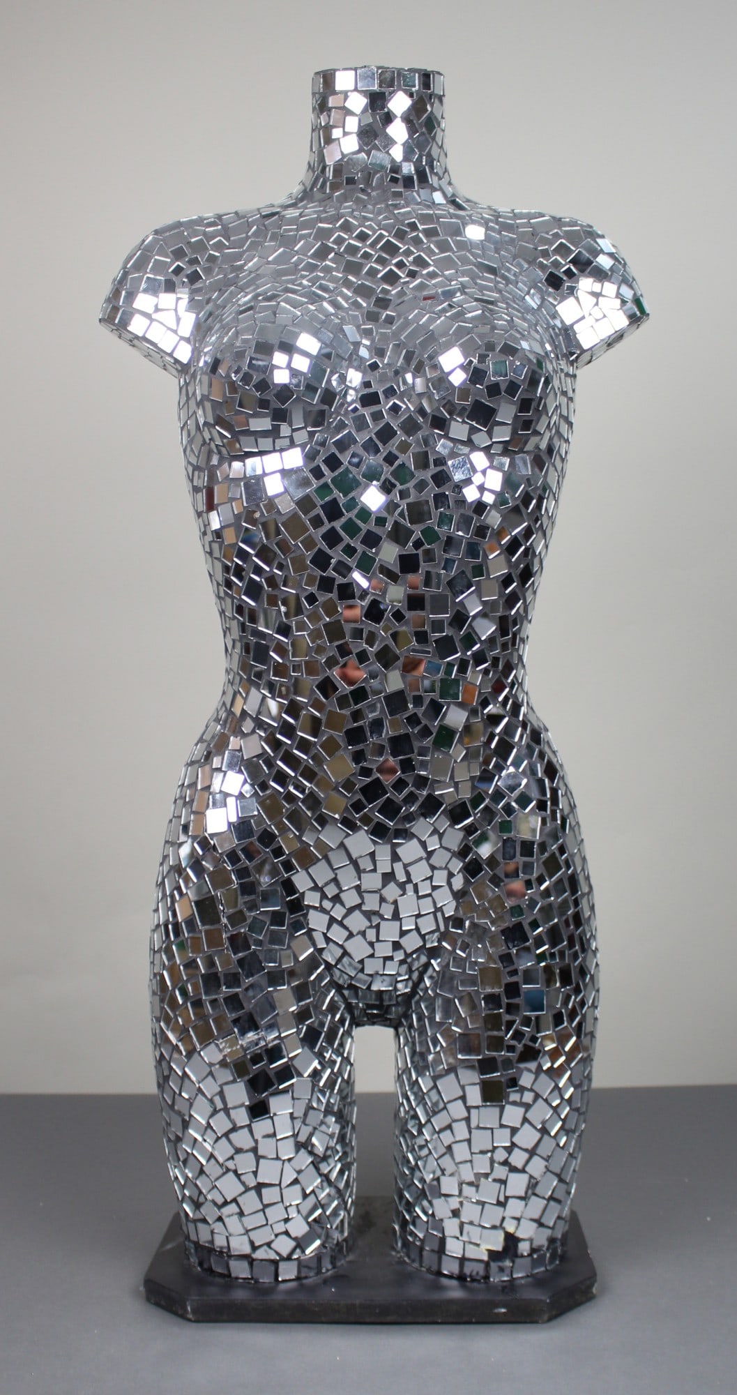 Mirrored Mannequin Torso (1 of 1)