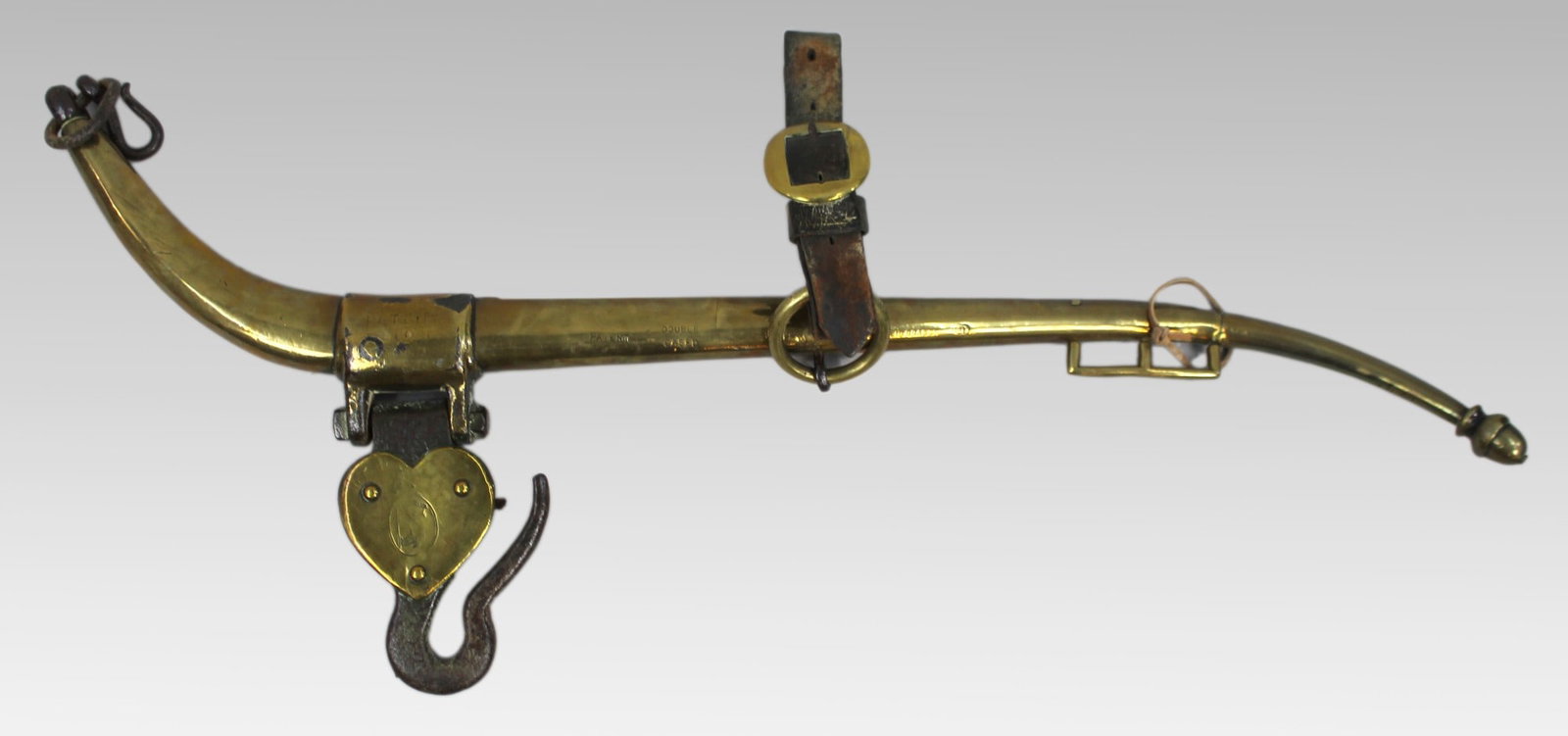 Antique Brass Hames Horse Collar (1 of 4)