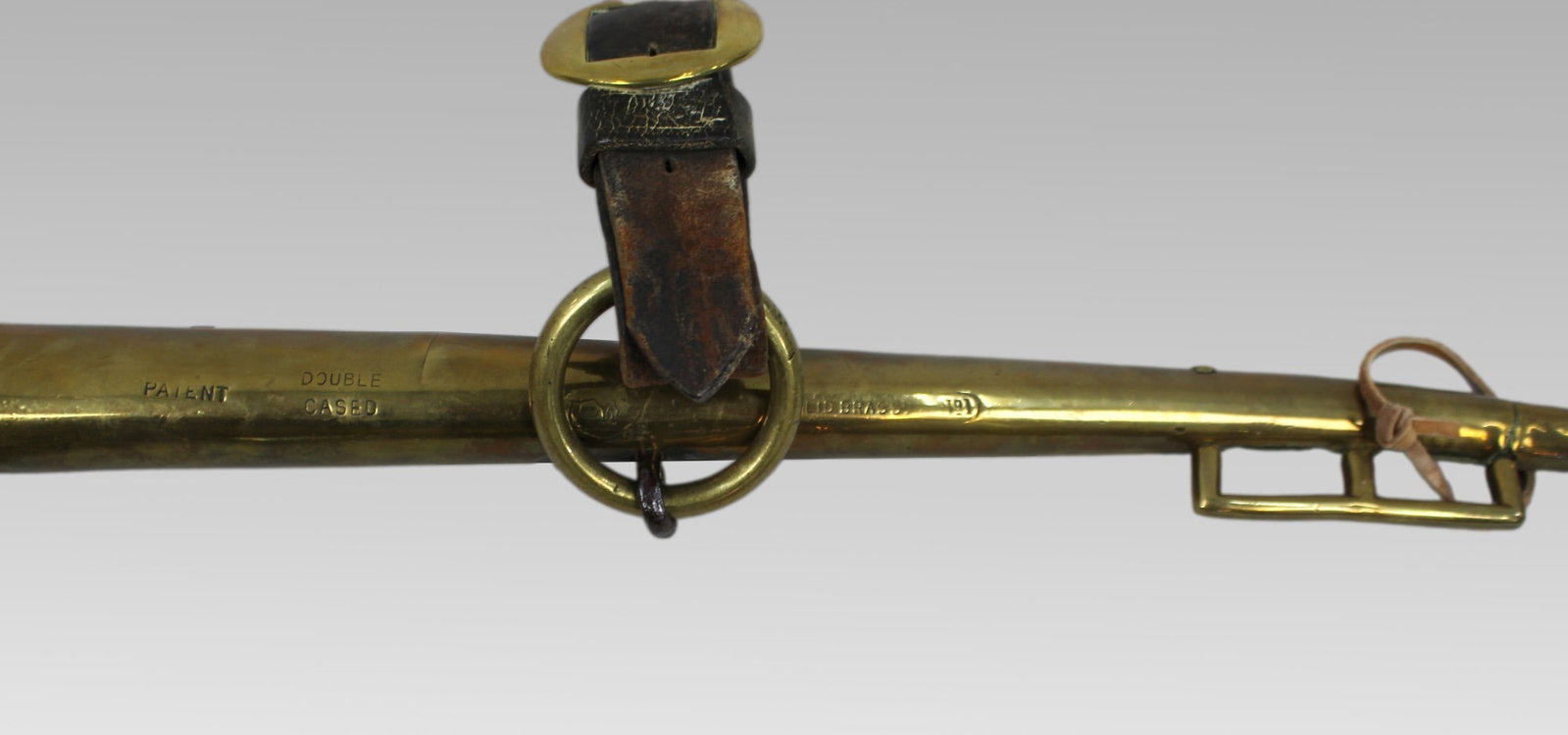 Antique Brass Hames Horse Collar - 3