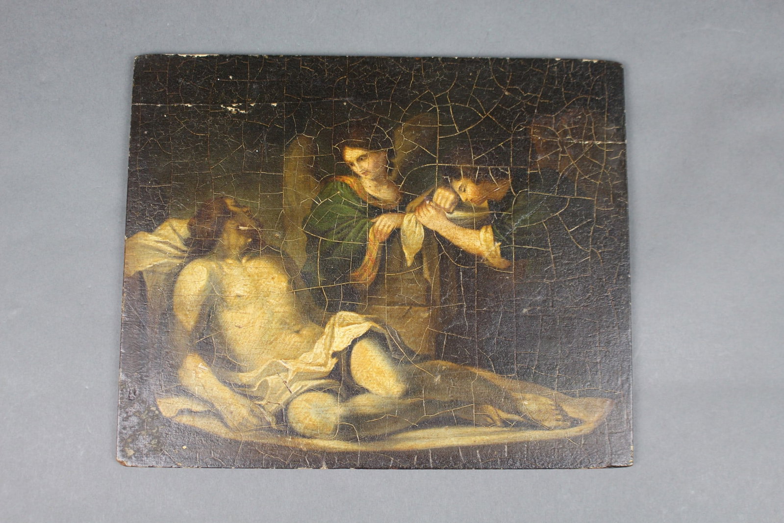 Italain 19th c. Panel Painting (1 of 2)