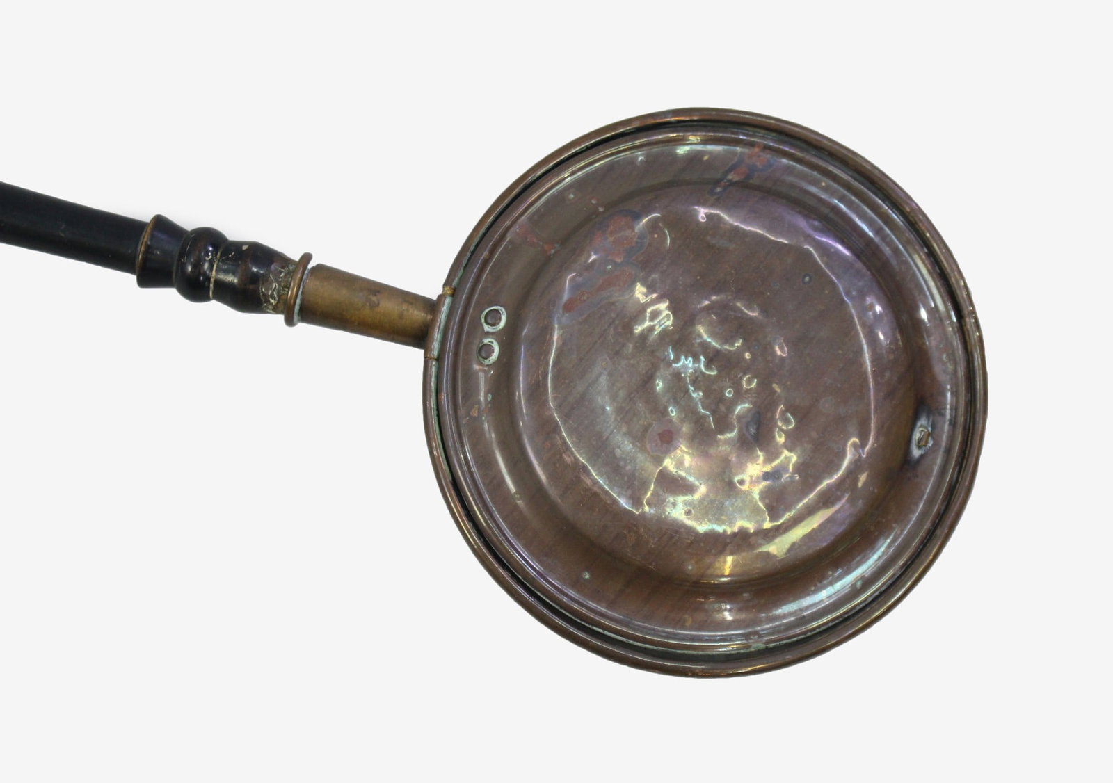 Ebonized Copper Warming Pan - 2
