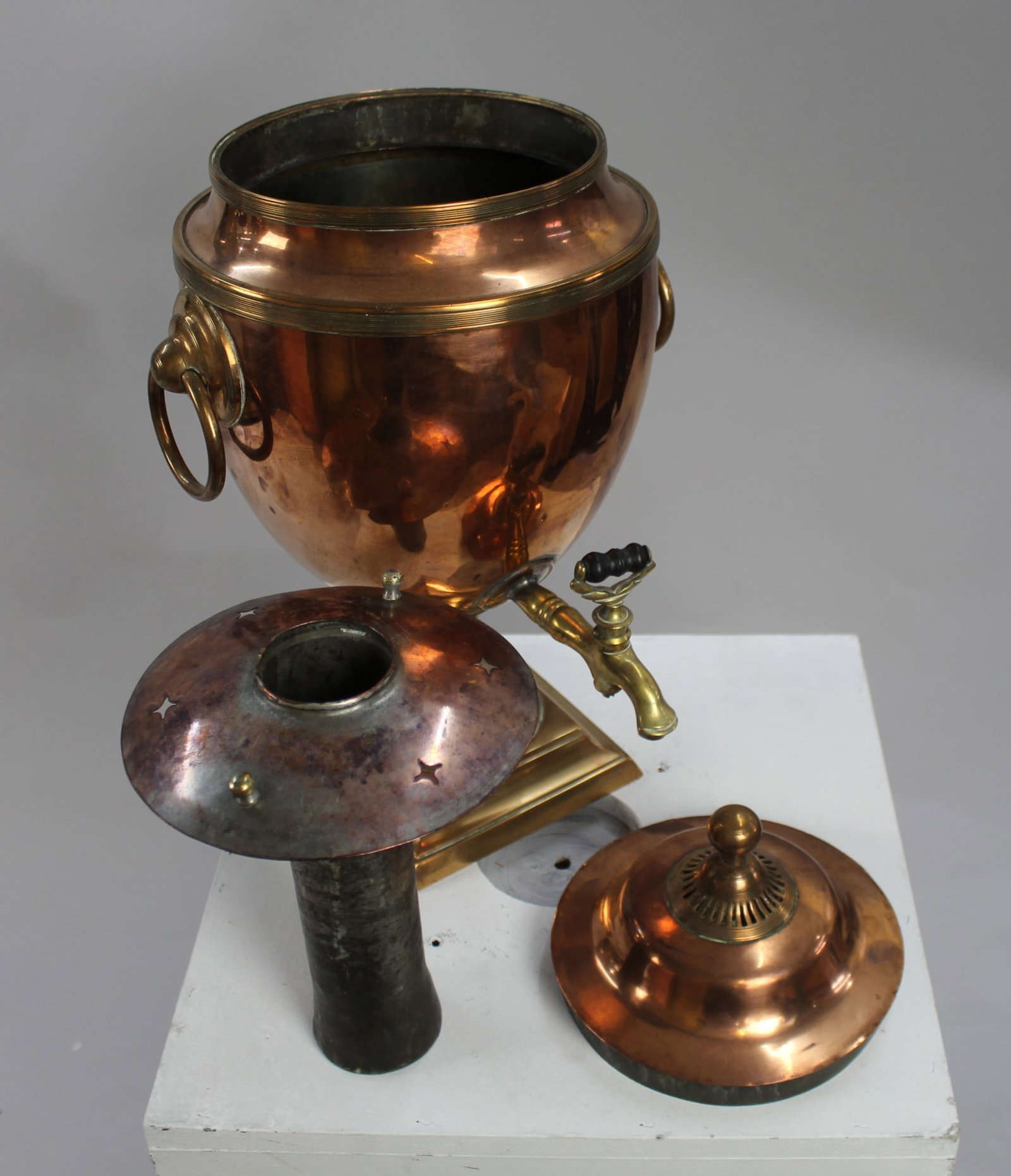 Georgian Copper & Brass Samovar circa 1810 - 13