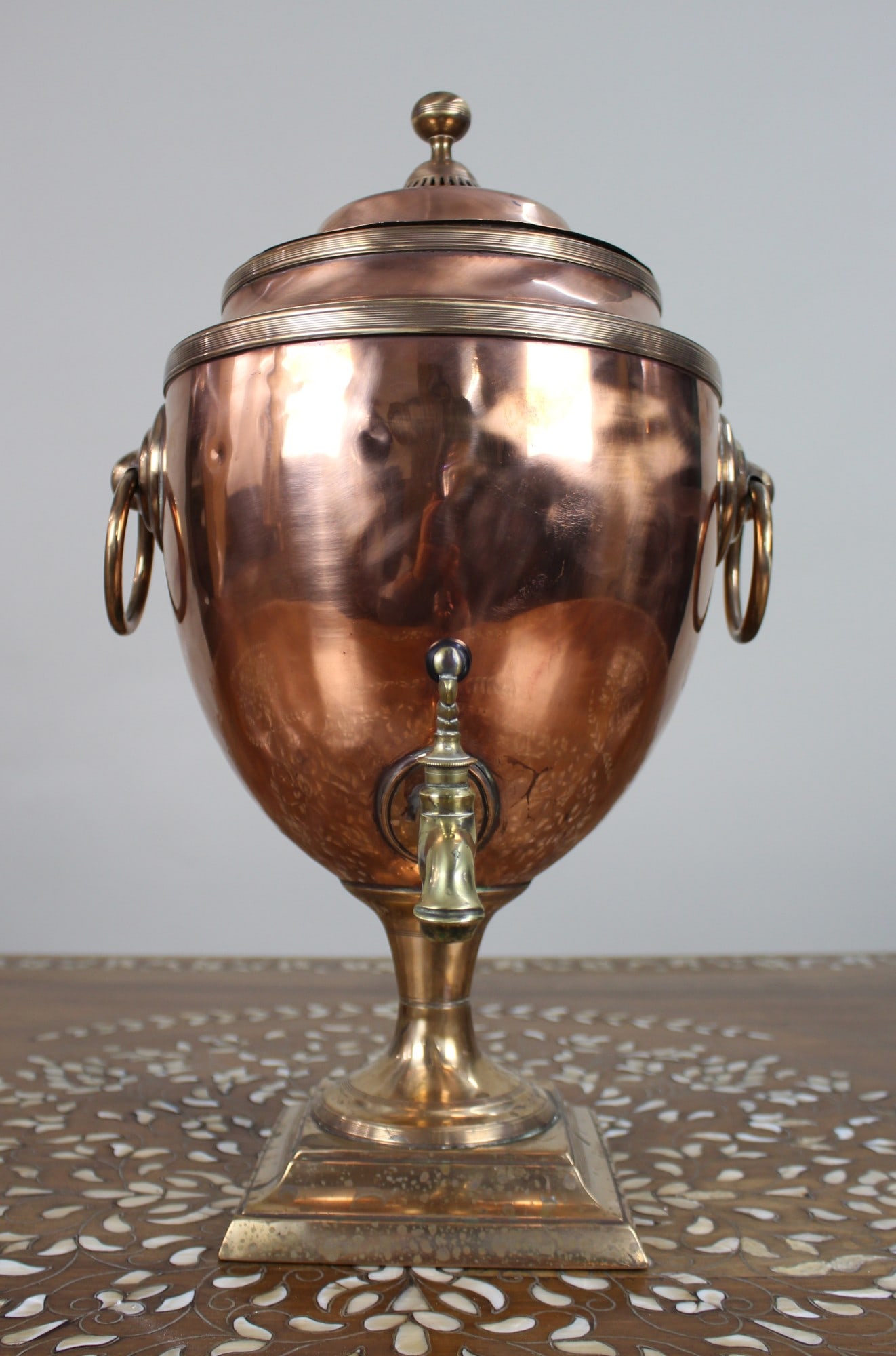 Georgian Copper & Brass Samovar circa 1810 (1 of 14)