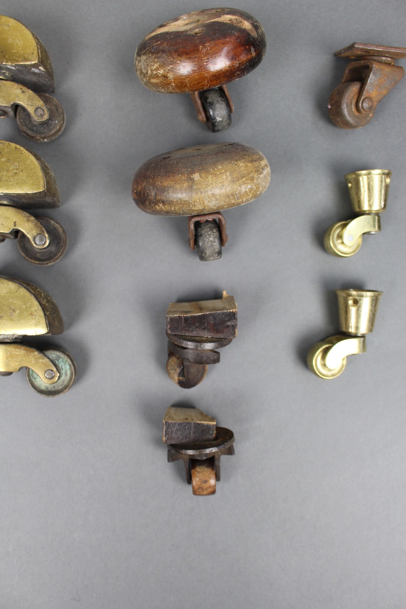 Collection of Antique & Vintage Castors & Wheels - 4