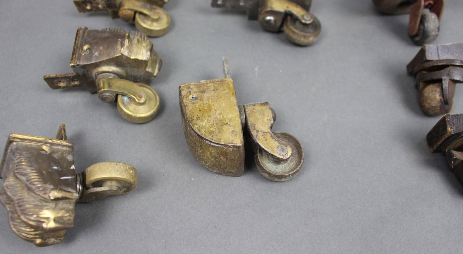 Collection of Antique & Vintage Castors & Wheels - 9