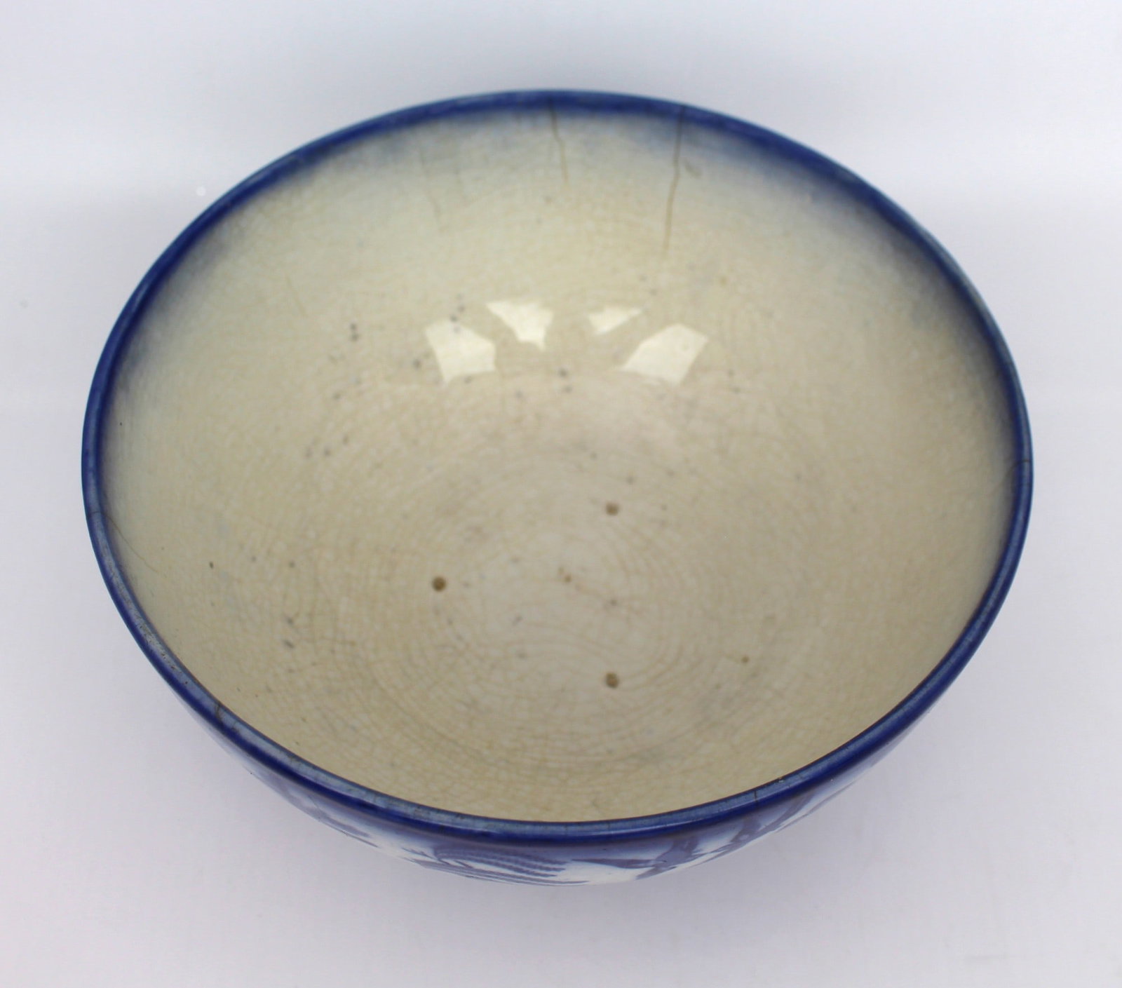 Semi China Blue & White Bowl - 3