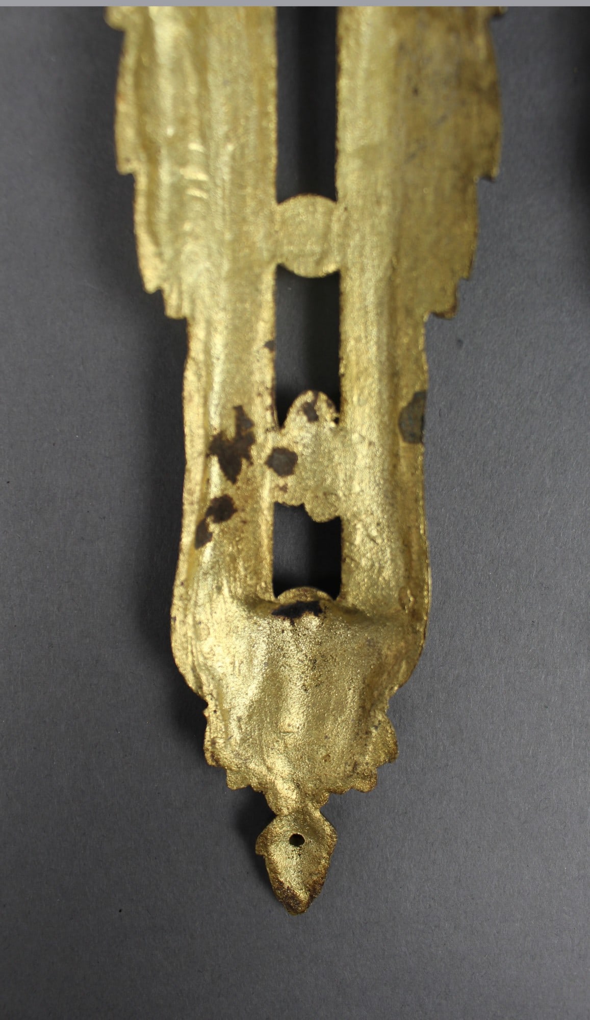 Pair of Louis XVI Style Gilt Bronze Furniture Mounts c.1890 - 7