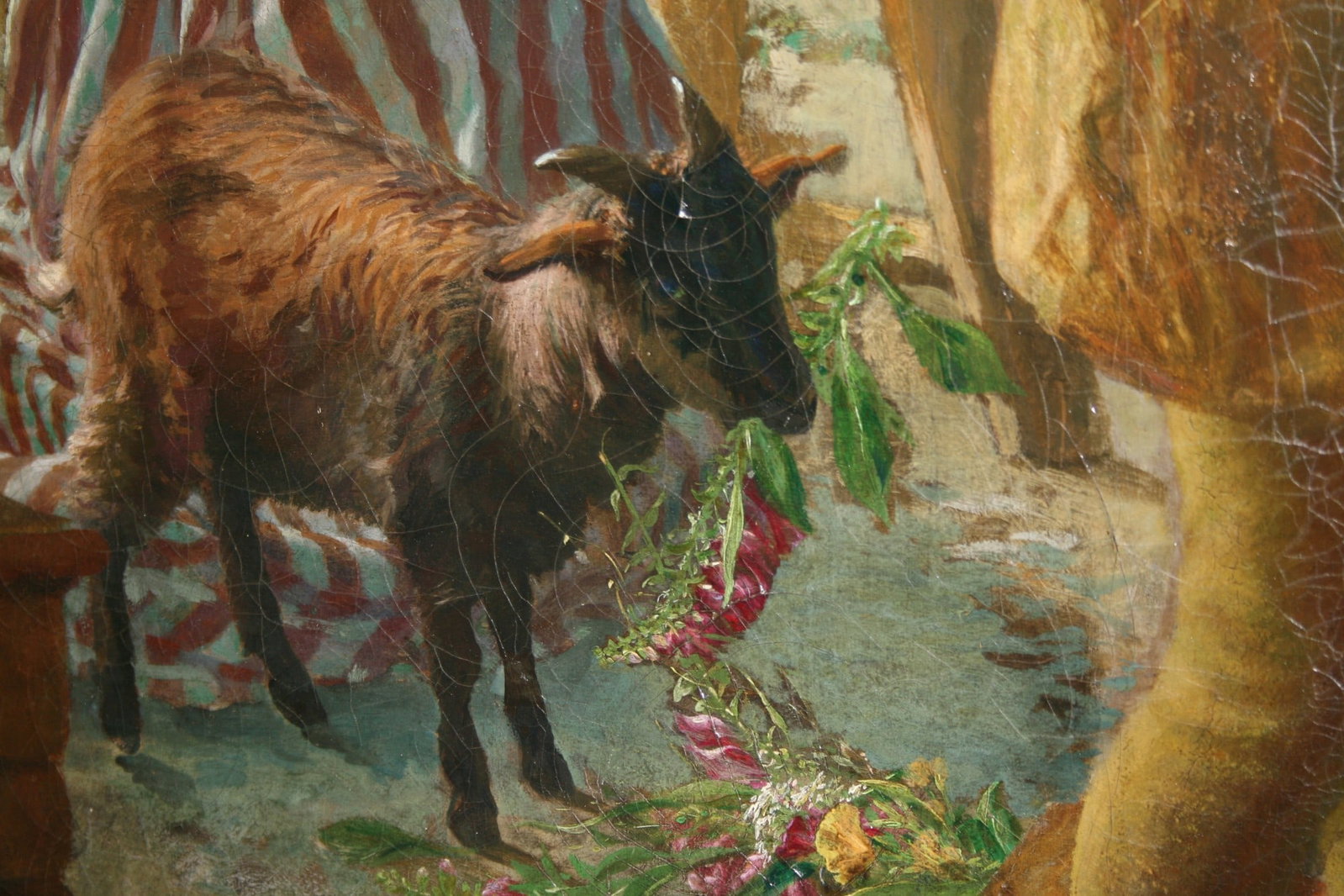 “A Call to Arms” – Monumental 19th Century English Pre-Raphaelite Oil Painting in  - 7