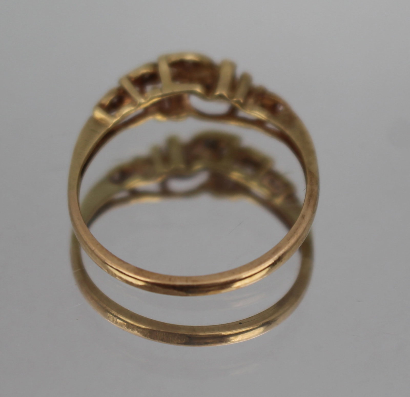 Floral Gold Ring - 5