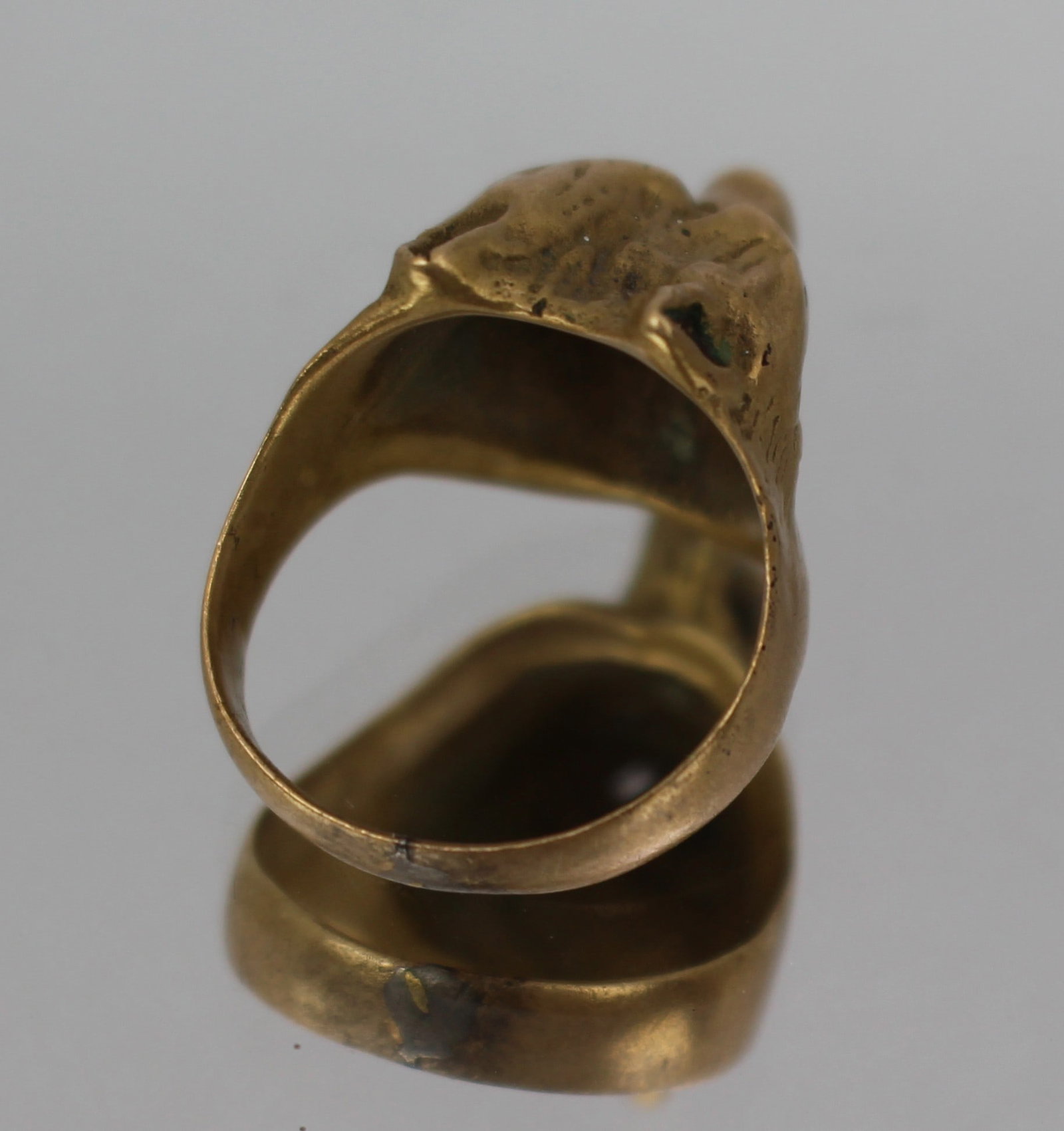 Vintage Wolf Head Ring - 3