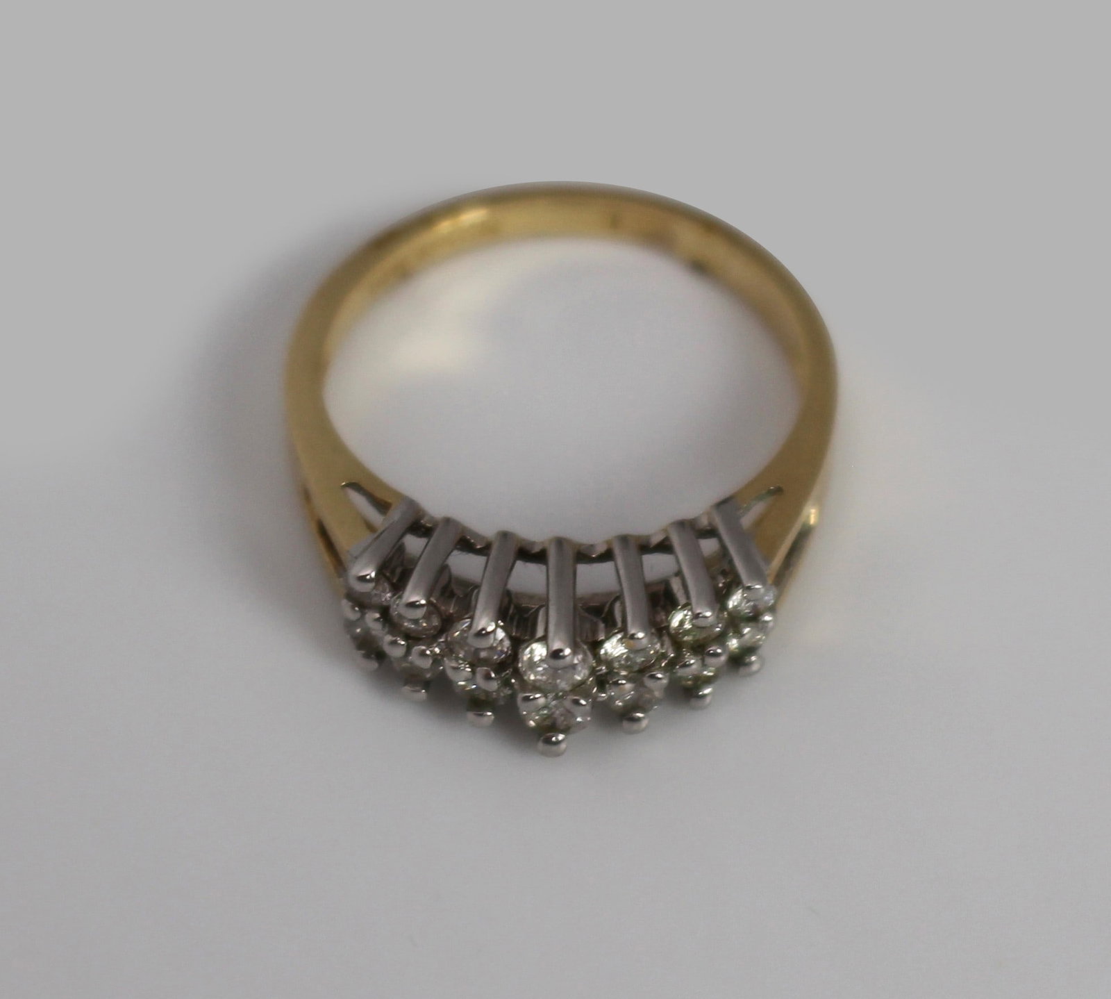14 Stone Diamond Ring - 3