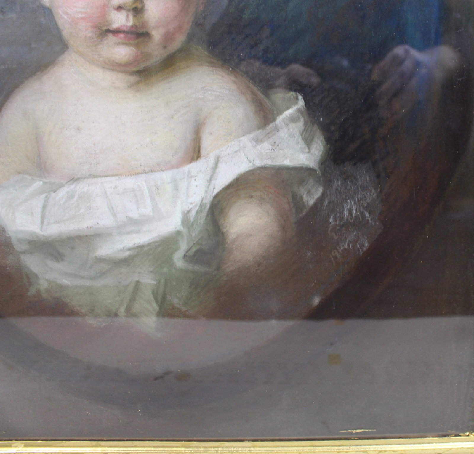 Pair of Pastel Portraits by Emily Eyres (British, 1850-1910) - 12