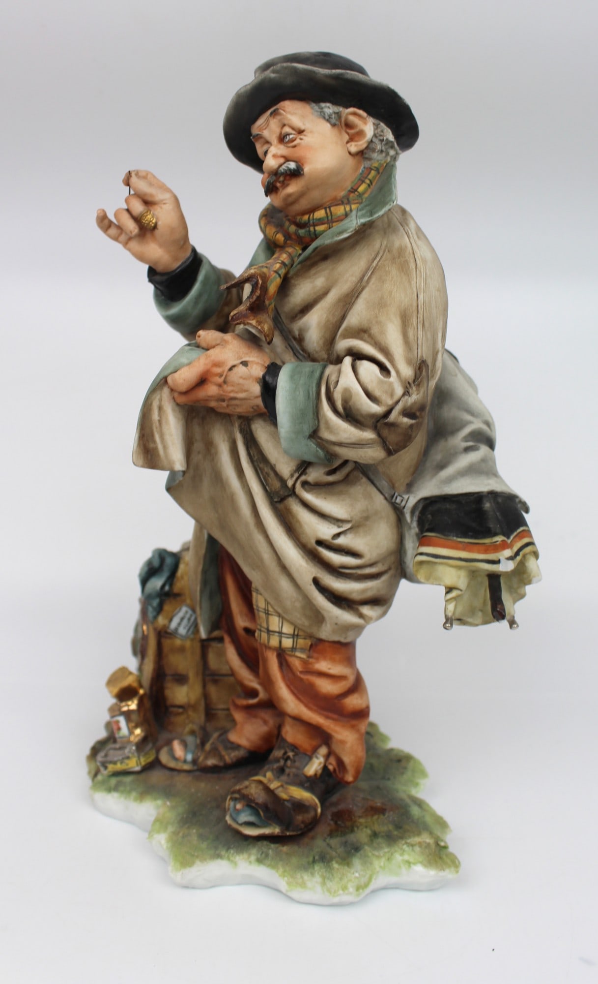 Capodimonte Tramp Patching His Coat by Tyche Bruno - 3